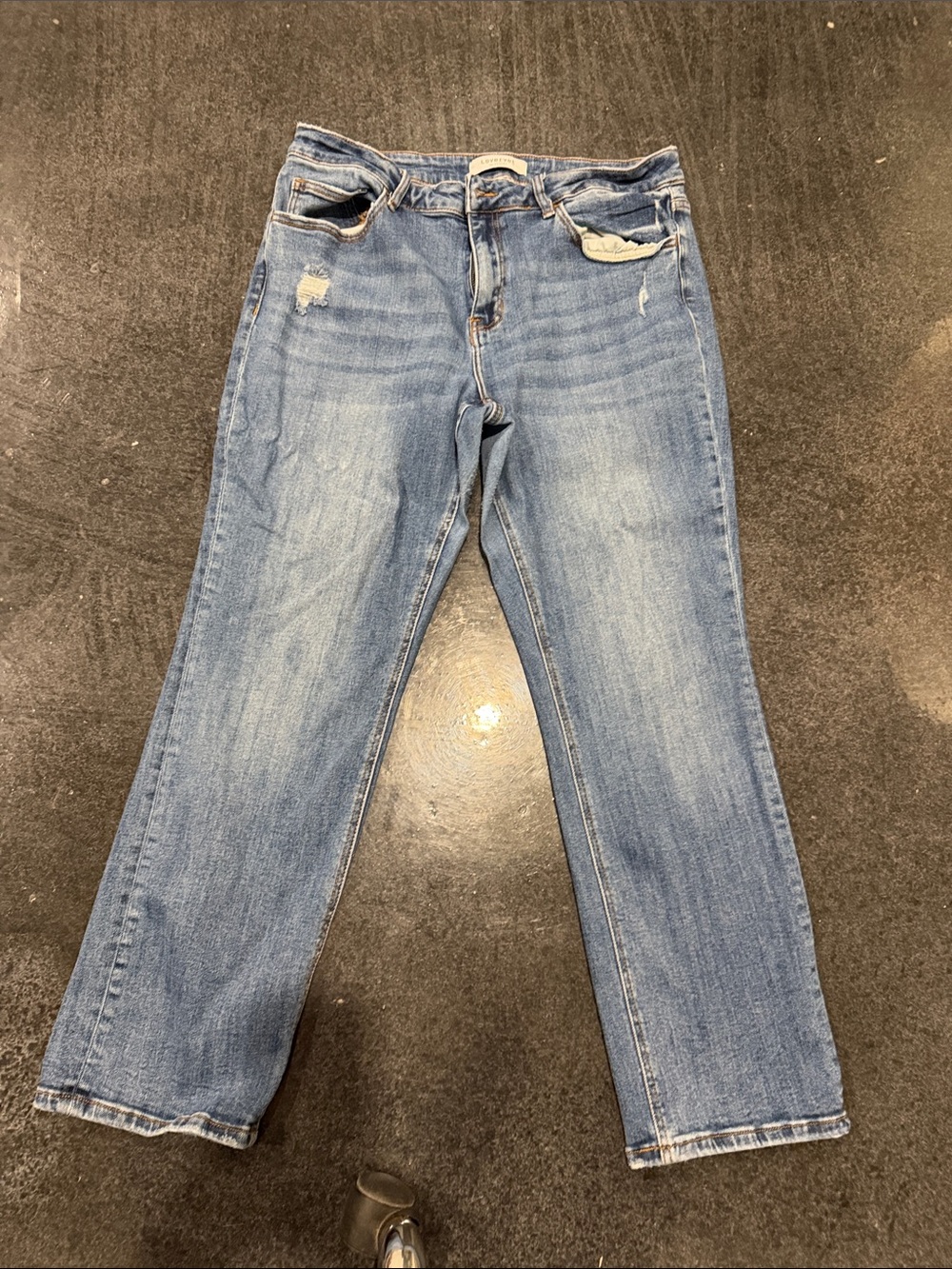 Classic Light Blue Straight-Leg Women's Jeans
